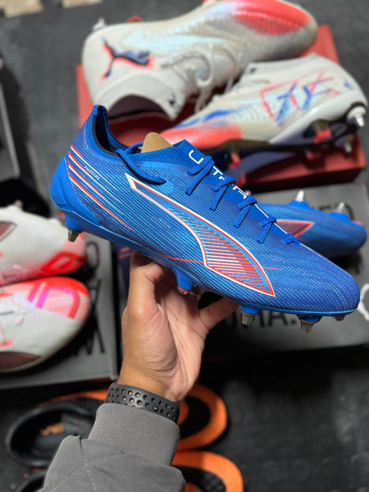 Puma Ultra 6 Ultimate SG UK 9.5 - Blue / Red