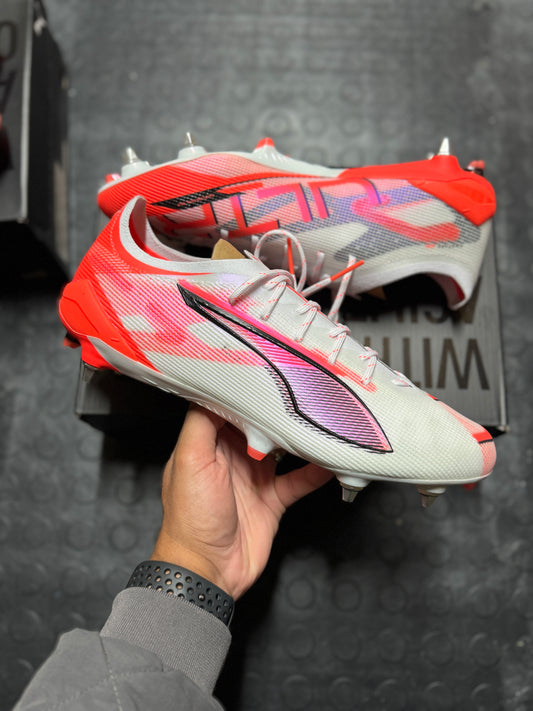 Puma Ultra 6 Ultimate SG UK 9.5 - White / Orange