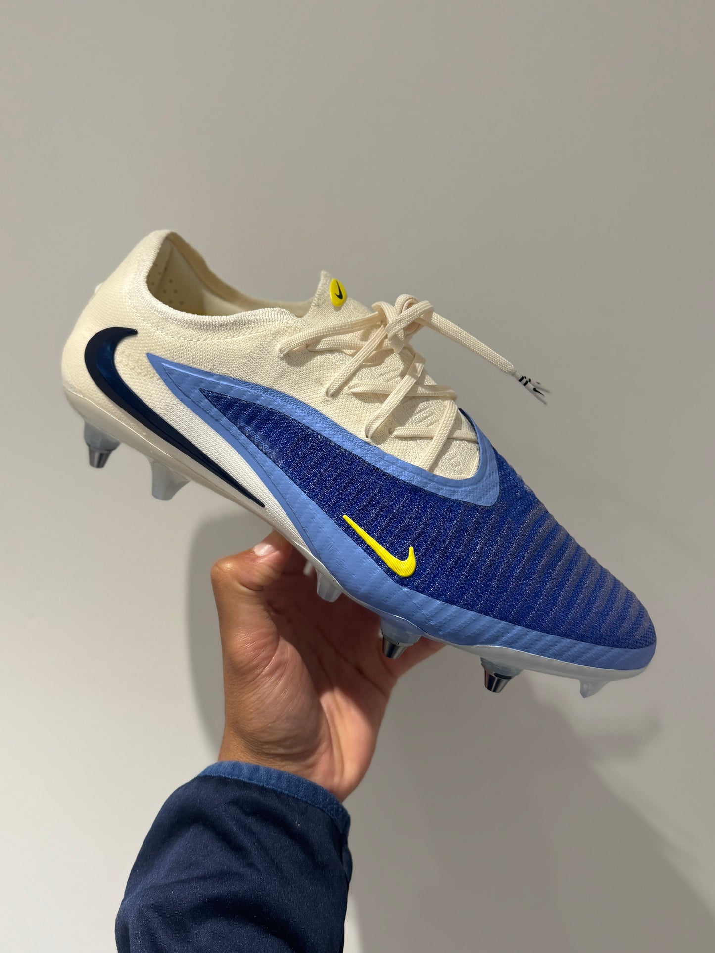 Nike Phantom 6 Elite SG-Pro - White / Blue