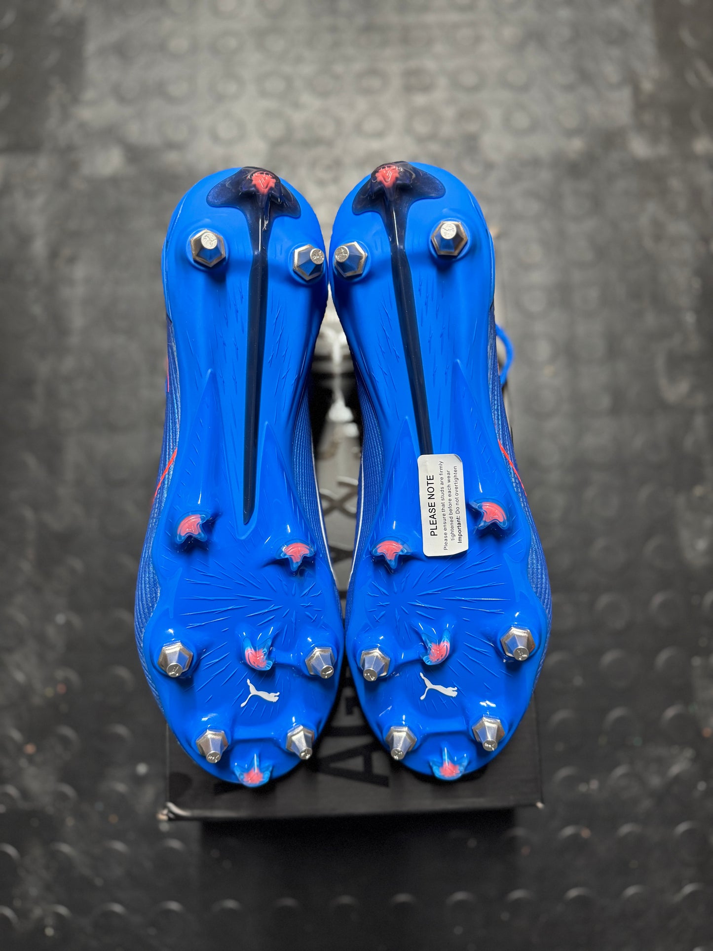 Puma Ultra 6 Ultimate SG UK 9.5 - Blue / Red