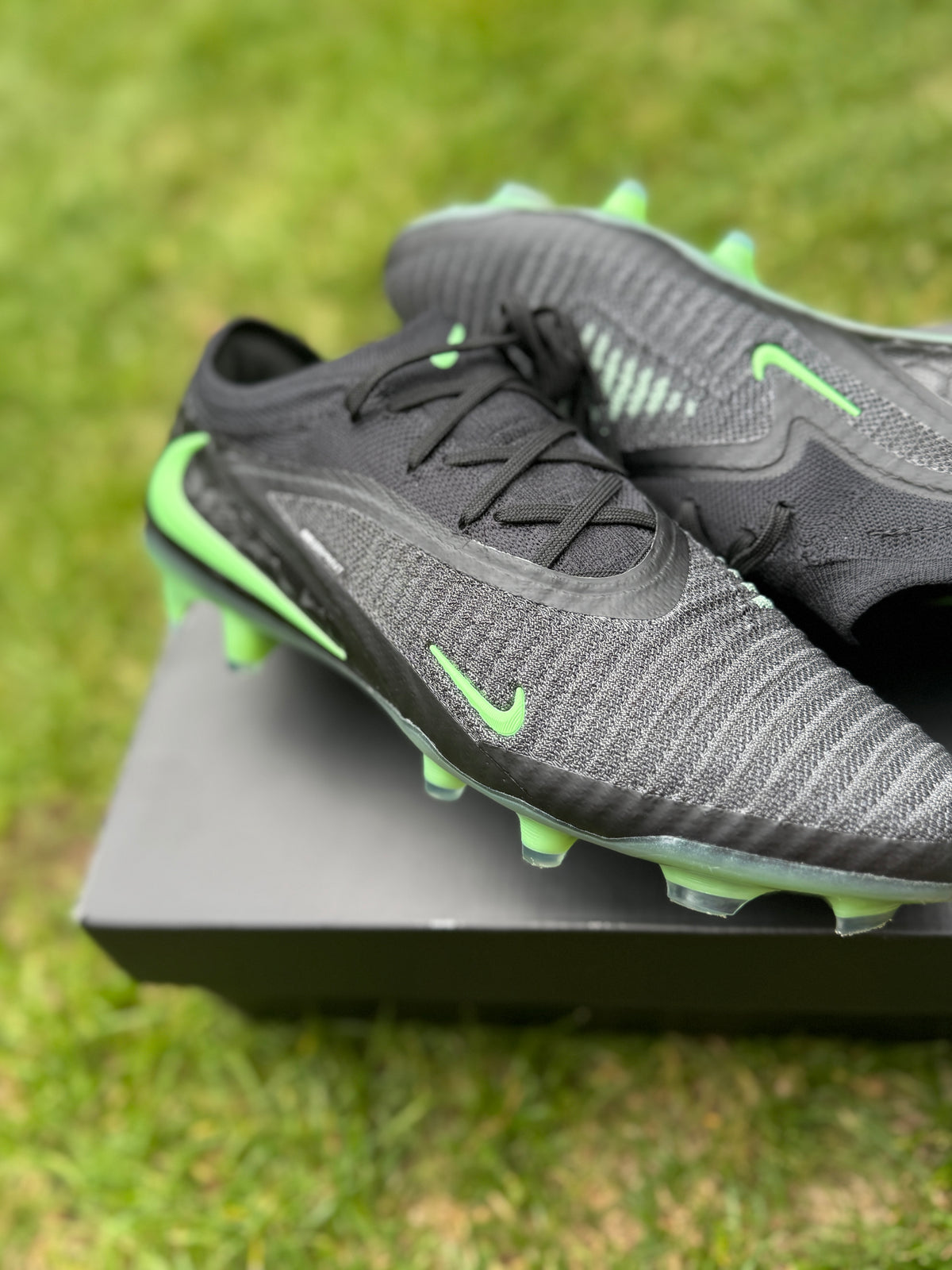 Nike Phantom 6 Elite FG - Black / Green